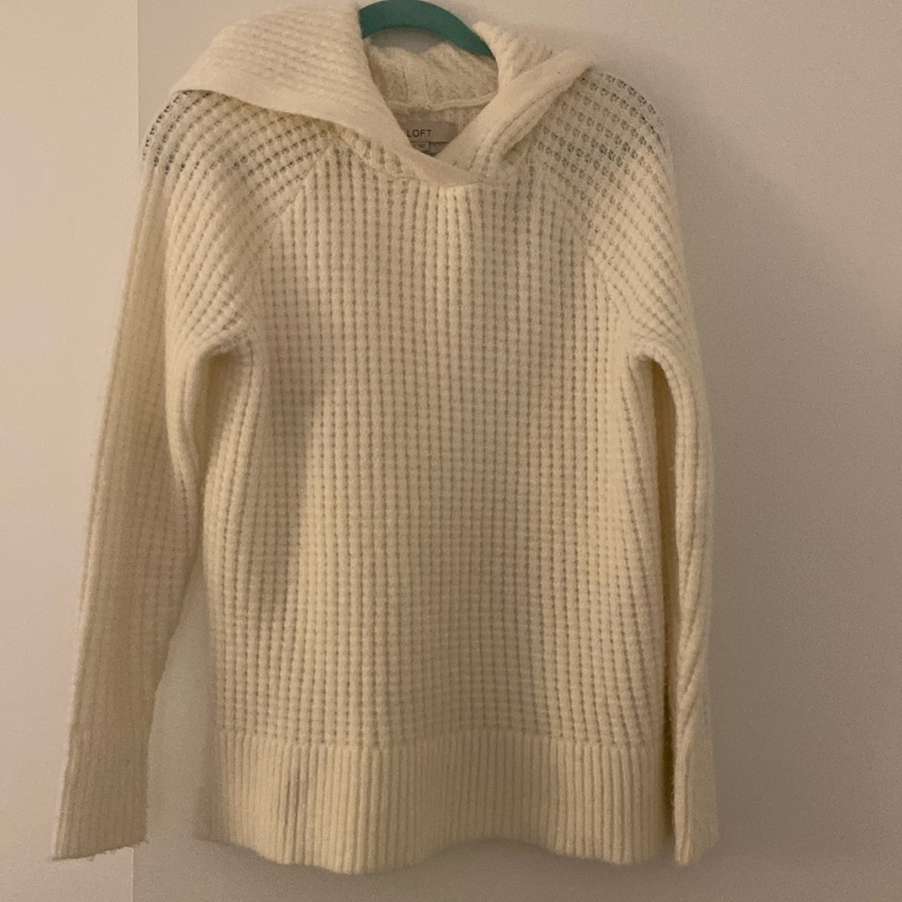 Loft hooded sweater